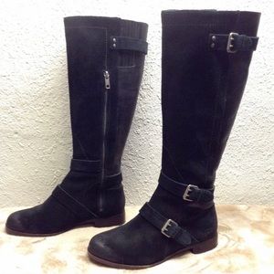 UGG knee-high zip up